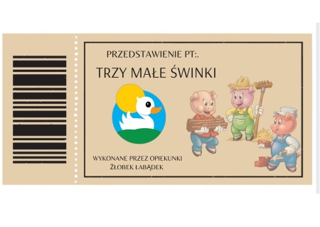 Przedstawienie ''TRZY MAŁE ŚWINKI''