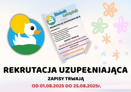 REKRUTACJA UZUPEŁNIAJĄCA 