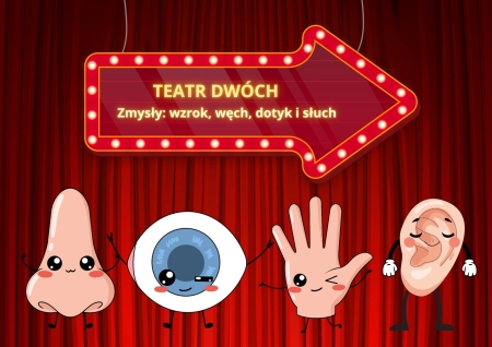 TEATR DWÓCH - Zmysły: wzrok, węch, dotyk i słuch