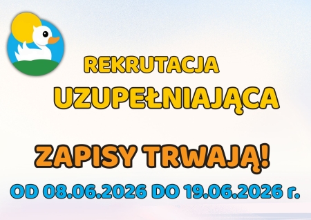 REKRUTACJA UZUPEŁNAJĄCA